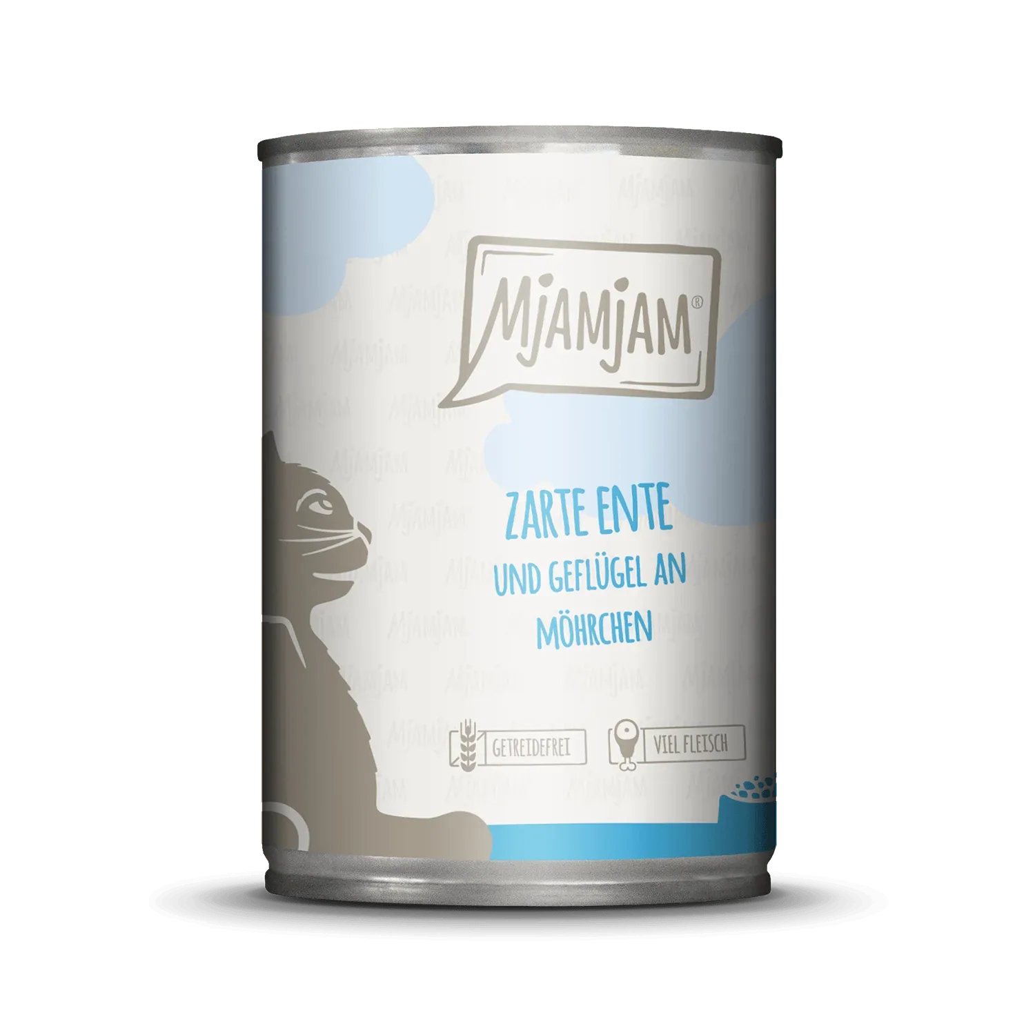 MjAMjAM - Katze - zarte Ente & Geflügel an leckeren Möhrchen