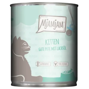 MjAMjAM Kitten gute Pute mit Lachsöl 800 g