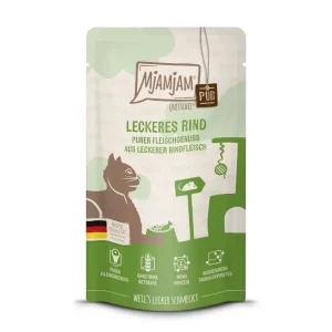 MjAMjAM PUR Quetschie Rind 125g | DAS FUTTERHAUS