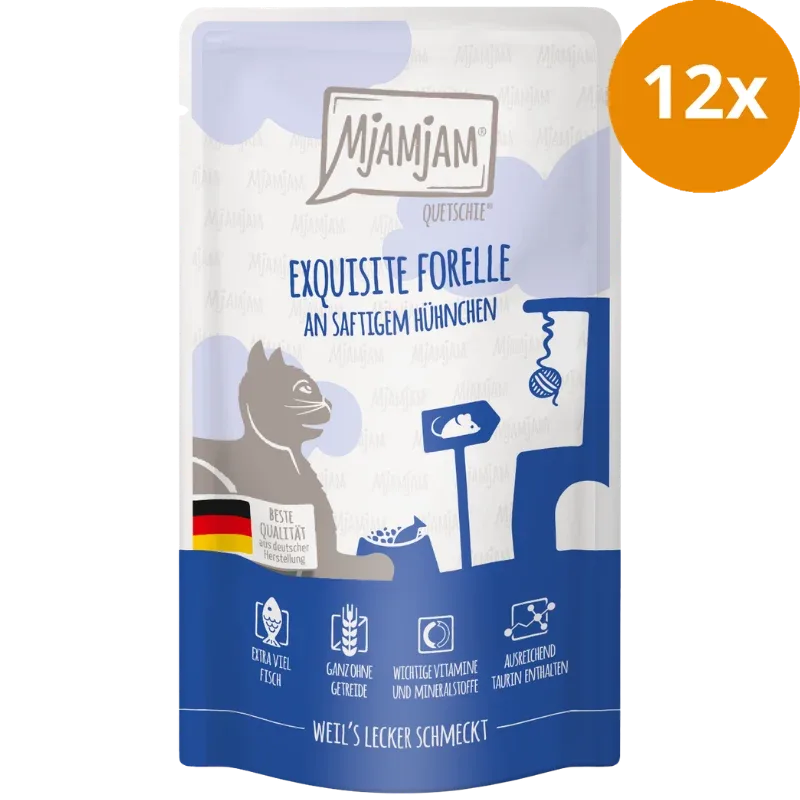 MjAMjAM Quetschie Forelle an Hühnchen 125 g - Image 2