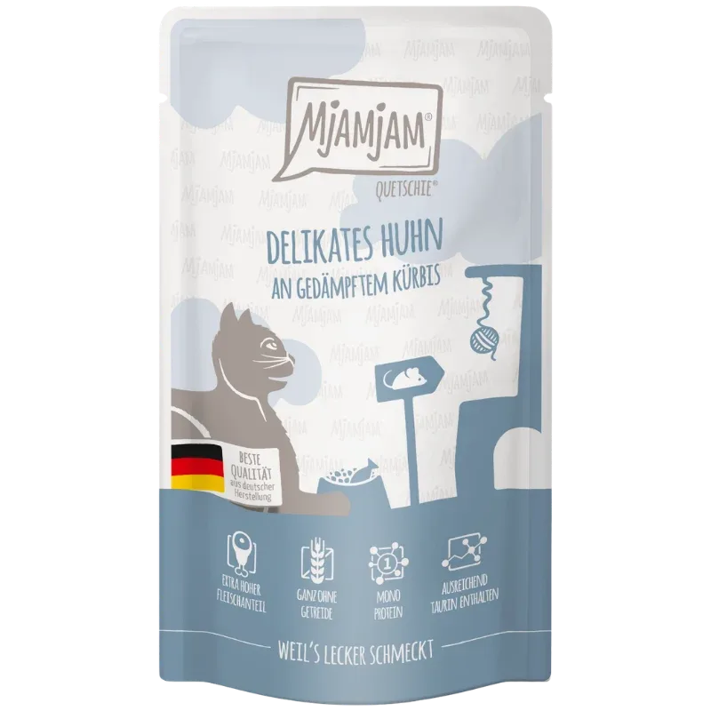 MjAMjAM Quetschie Huhn + Kürbis 125 g