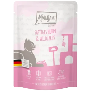 MjAMjAM Quetschie Huhn + Wildlachs 300 g