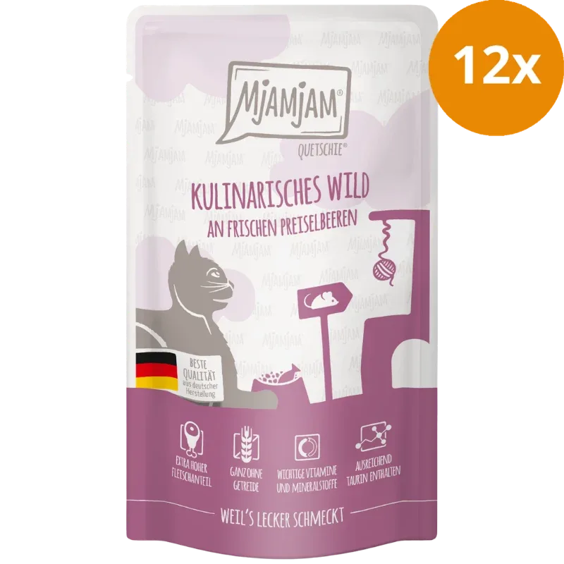 MjAMjAM Quetschie Wild an Preiselbeeren 125 g - Image 2