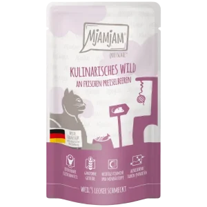 MjAMjAM Quetschie Wild an Preiselbeeren 125 g
