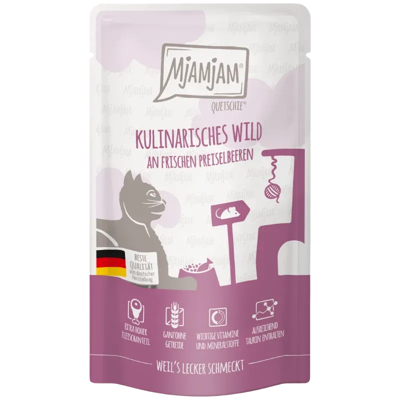 MjAMjAM Quetschie Wild an Preiselbeeren 125 g