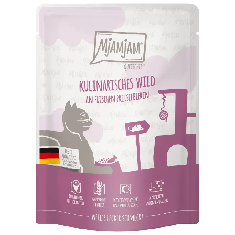 MjAMjAM Quetschie Wild an Preiselbeeren 300 g