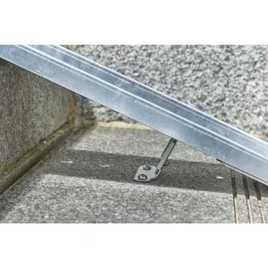 MOTTEZ Fahrradrampe für Treppen - Erweiterungsteil mit verstellbaren Gurten - HaustierPro