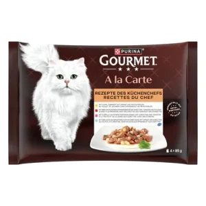 Multipack - Gourmet A la Carte 4 x 85 g Rezepte des Küchenchefs (4 Sorten)
