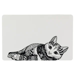 Napfunterlage Katze
