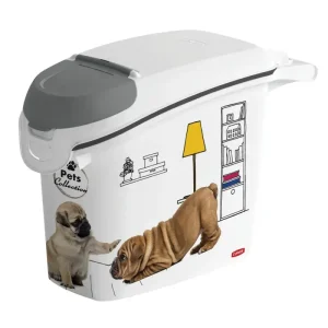 Nass Curver PetLife 6 kg Trockenfutterbehälter für Hunde 23 x 50 x 36 cm - HaustierPro