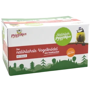 Natürlich Pfiffikus Insektenfettknödel Karton