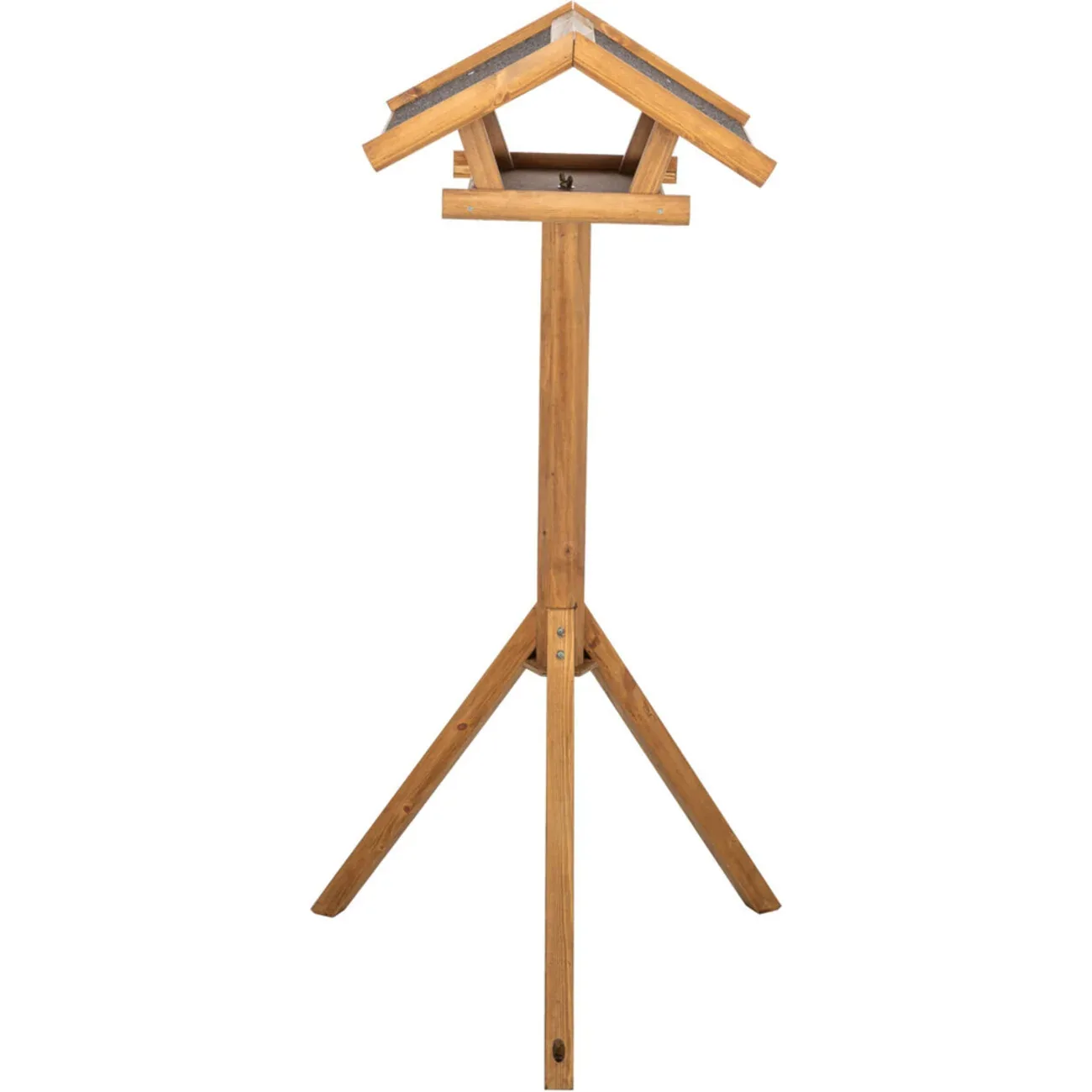 natura Futterhaus mit Ständer aus Kiefernholz - Image 2