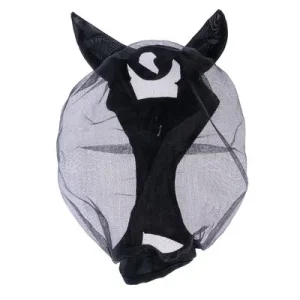 Nomad Tales Fliegenmaske mit Ohren, schwarz Pony