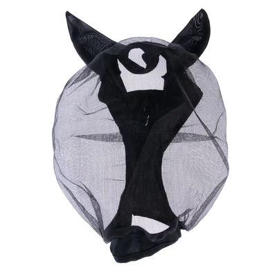 Nomad Tales Fliegenmaske mit Ohren, schwarz Pony