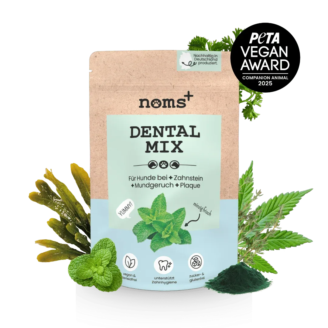 noms+ Dentalmix für Hunde zur Zahnpflege und für frischen Atem
