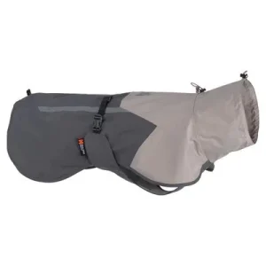 Non-stop dogwear Regenmantel Fjord raincoat 2.0 grau Rückenlänge: 36 cm