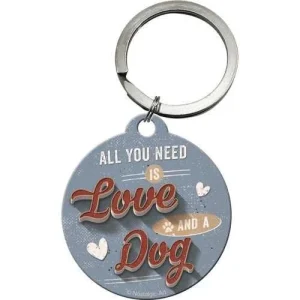 Nostalgic-Art Love Dog, Schlüsselanhänger