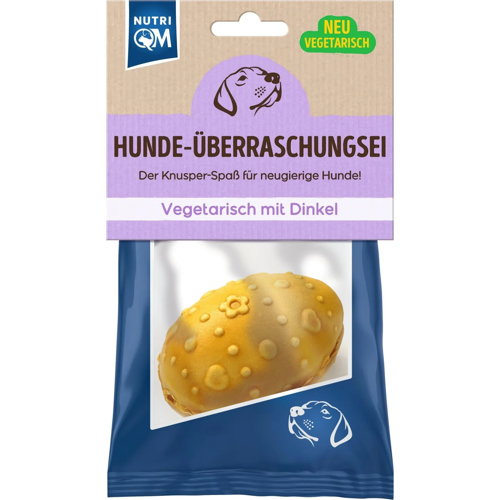 NutriQM Hund Hunde-Überraschungsei Veggie Edition