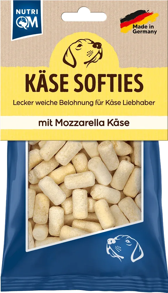 NutriQM Hund Käse Softis Mozzarella