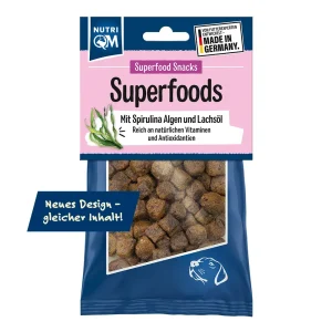 NutriQM Hund Superfoods Spirulina & Lachsöl