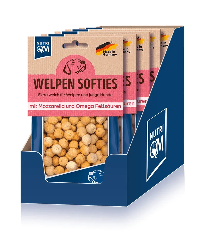 NutriQM Hund Welpen Softis Mozarella - Image 2