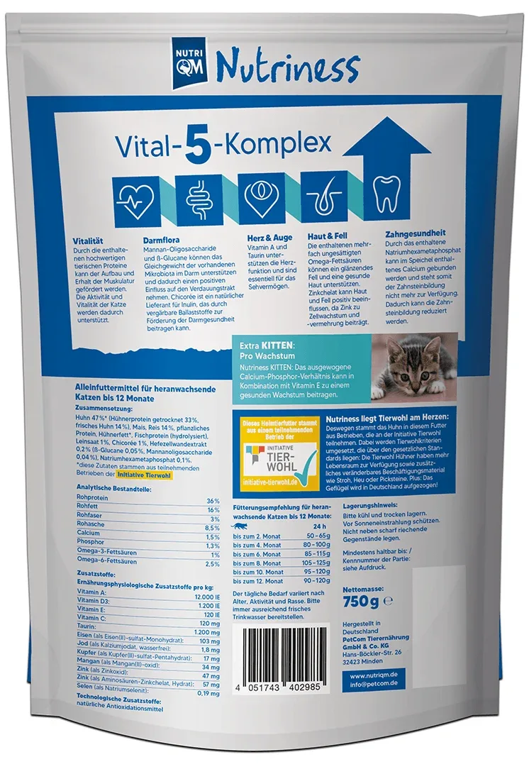 NutriQM Katze Nutriness Kitten - Image 2