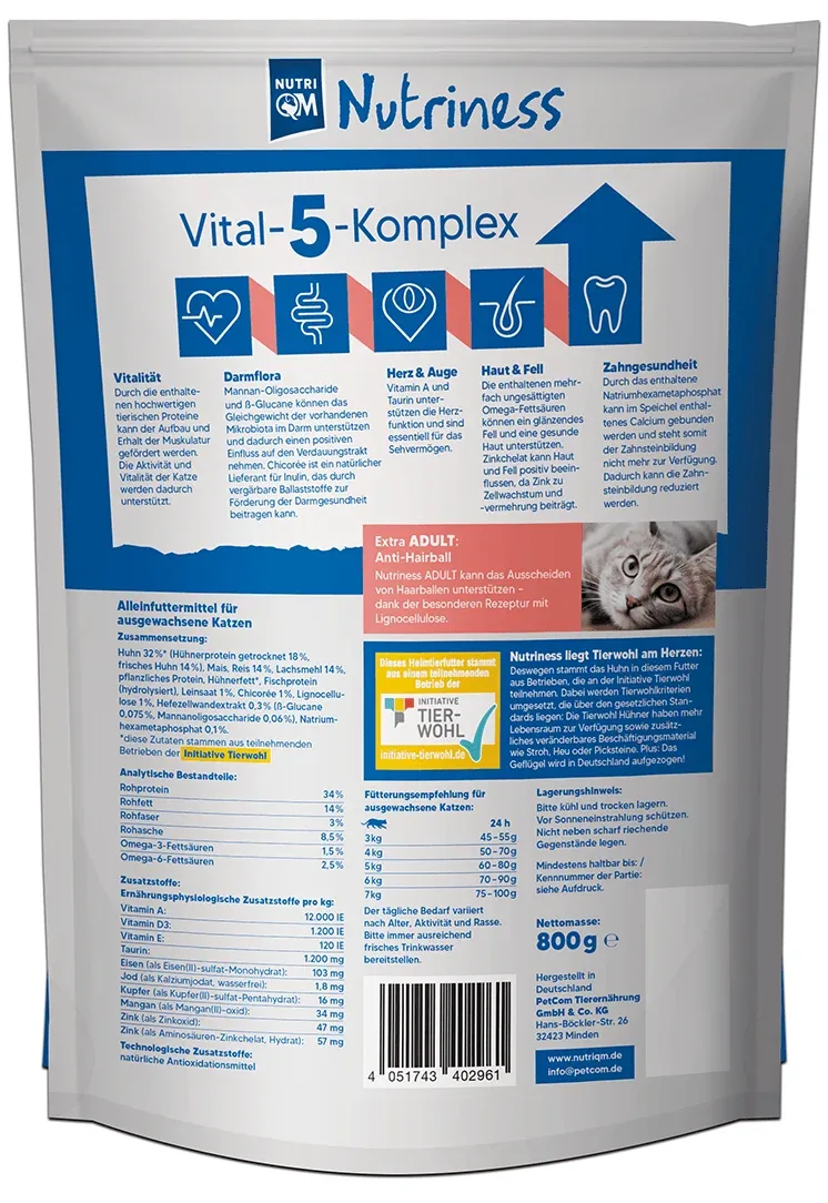 NutriQM Katze Nutriness Lachs - Image 2