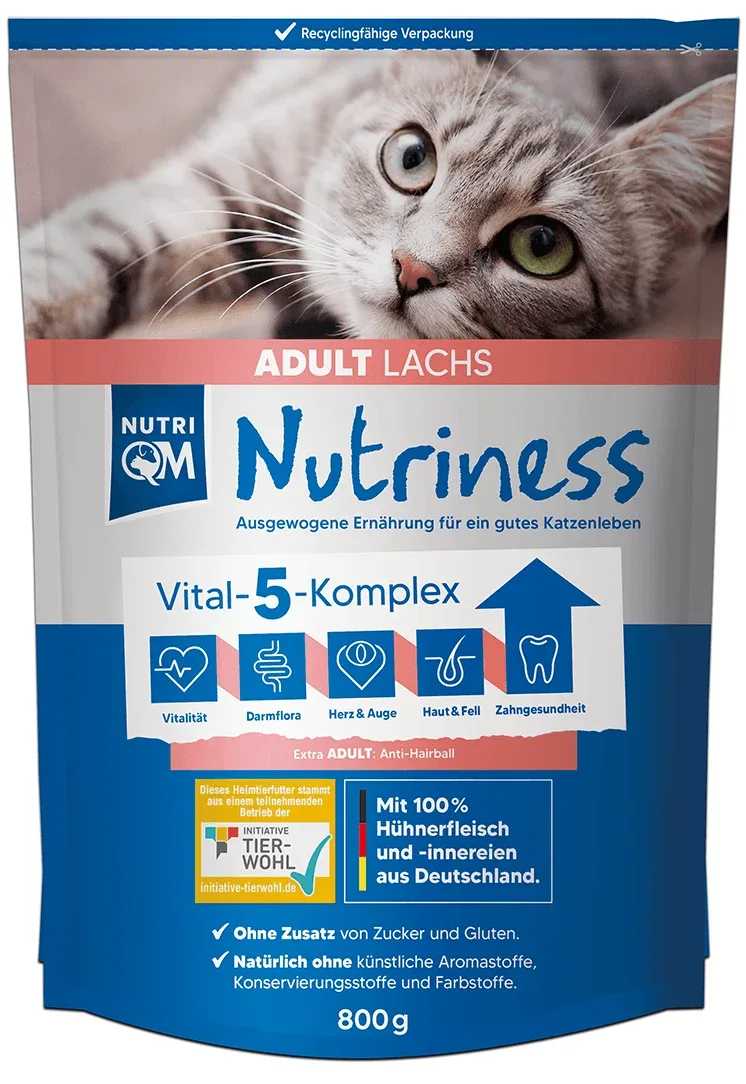 NutriQM Katze Nutriness Lachs