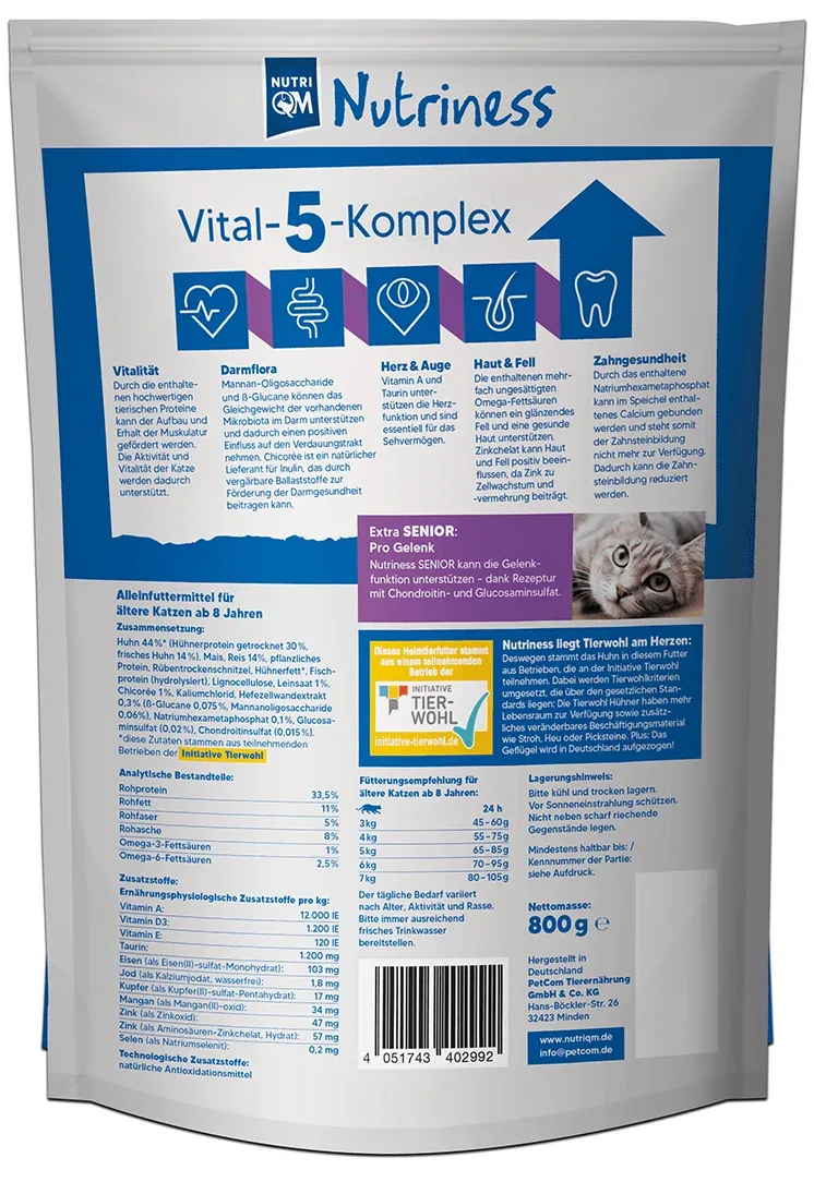 NutriQM Katze Nutriness Senior - Image 2