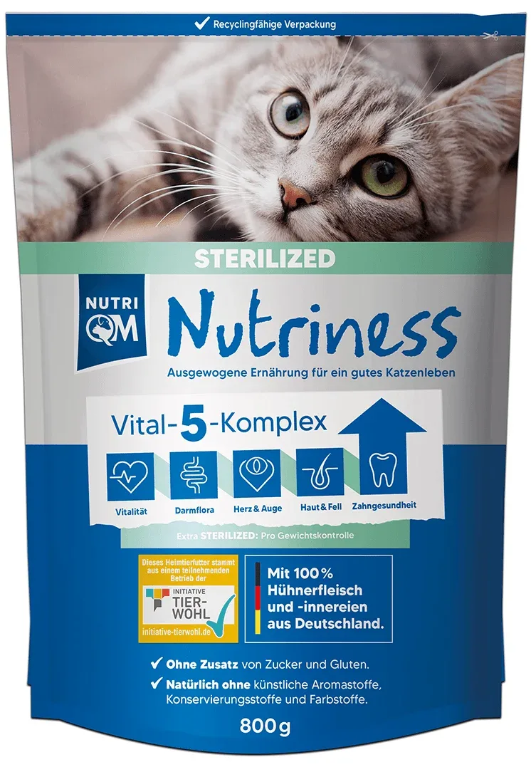 NutriQM Katze Nutriness Sterilized