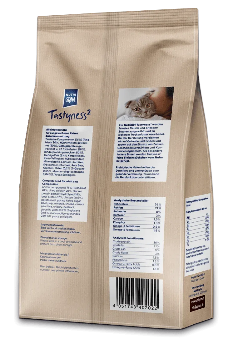 NutriQM Katze Tastyness² Rind - Image 2