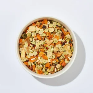 Obst-Gemüse-Mischung mit Kräutern