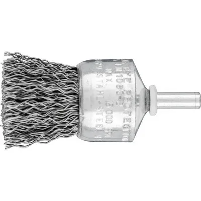 Ohrenreinigungs PFERD - Pinselbürste ungezopft PBU Ø30mm Schaft-Ø6 mm Stahl-Draht-Ø0,20 - HaustierPro
