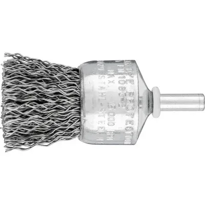 Ohrenreinigungs PFERD - Pinselbürste ungezopft PBU Ø30mm Schaft-Ø6 mm Stahl-Draht-Ø0,50 - HaustierPro