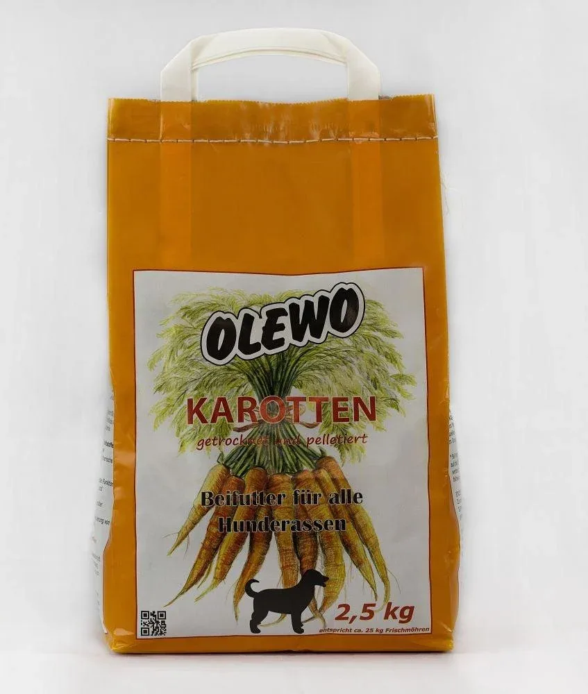 Olewo Hund Karotten-Pellet