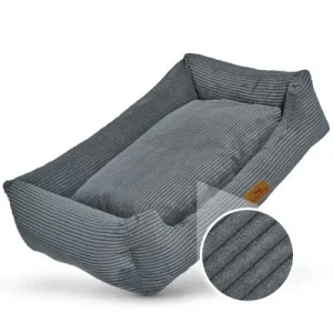 Orthopädisches Hundebett aus stilvollem Cord