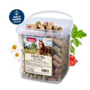 PANTO Leckerli Kräuter-Hagebutte – Pferdeleckerli - Aromatische Belohnung 3.2kg