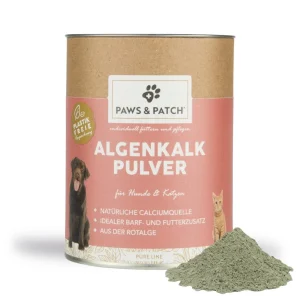 PAWS & PATCH ALGENKALK Pulver für Hunde und Katzen