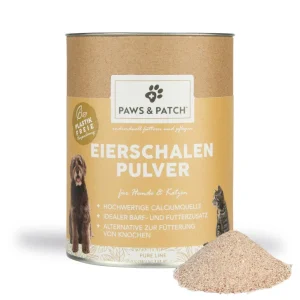 PAWS & PATCH EIERSCHALEN Pulver für Hunde und Katzen