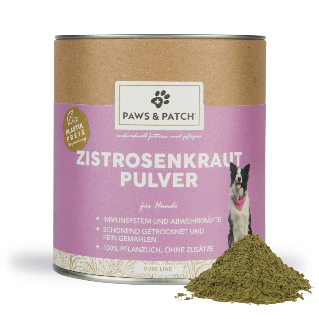 PAWS & PATCH ZISTROSENKRAUT Pulver für Hunde
