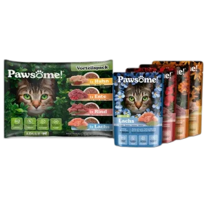 Pawsome! Adult 4 x 85 g Mixpack