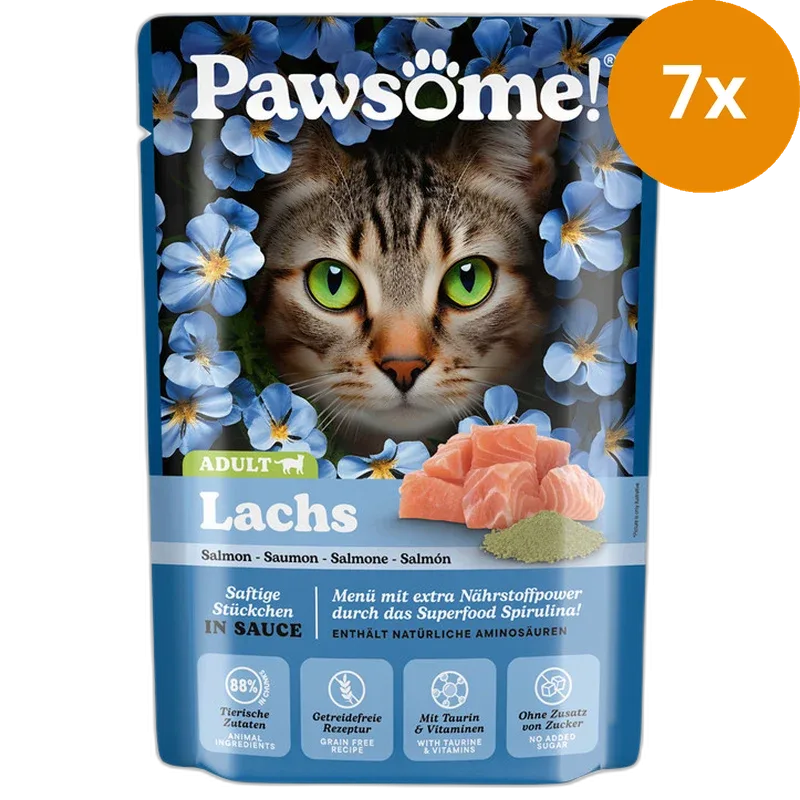 Pawsome! Adult Lachs 85 g - Image 2