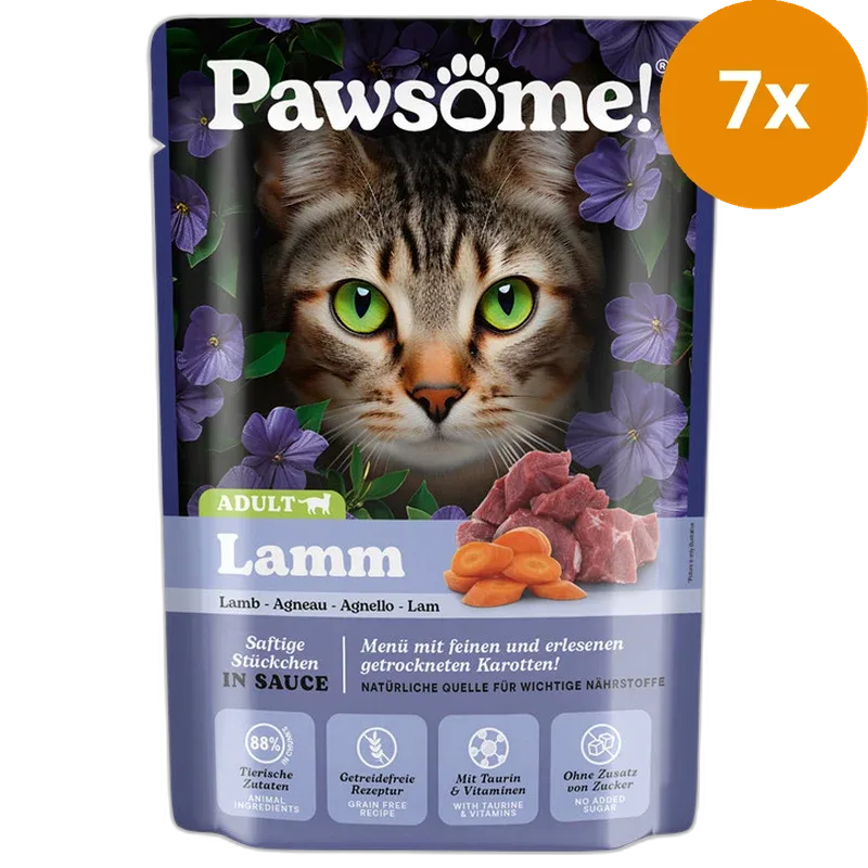 Pawsome! Adult Lamm 85 g - Image 2