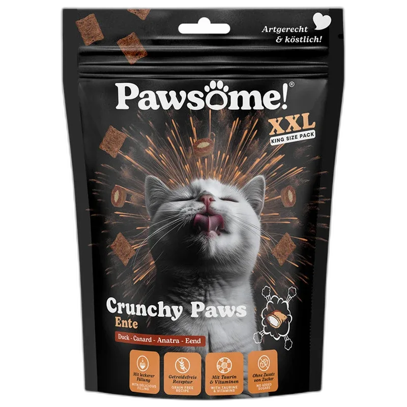 Pawsome! Crunchy Paws Ente 150 g