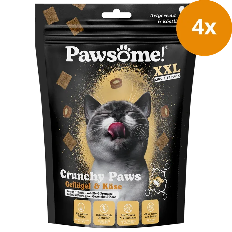 Pawsome! Crunchy Paws Geflügel & Käse 150 g - Image 2