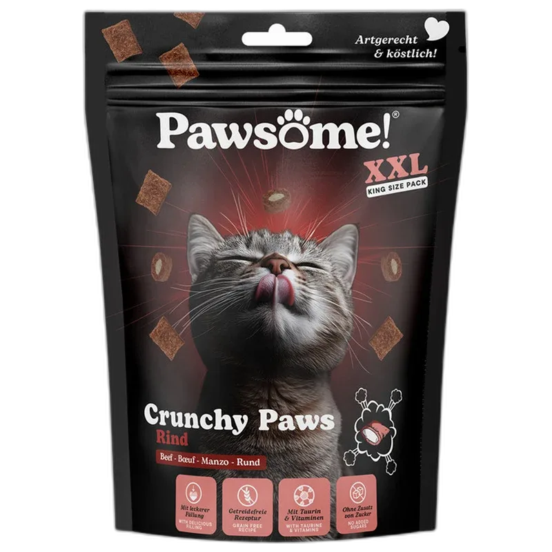 Pawsome! Crunchy Paws Rind 150 g