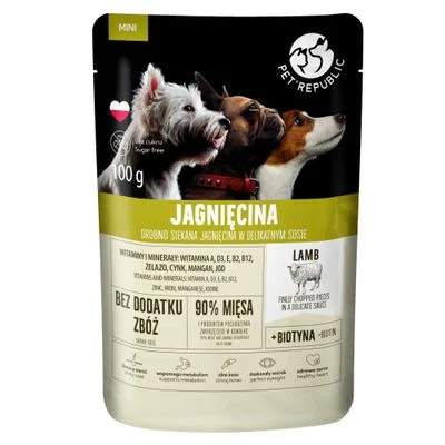 Pet Republic Mini Lamm (24 x 100 g)
