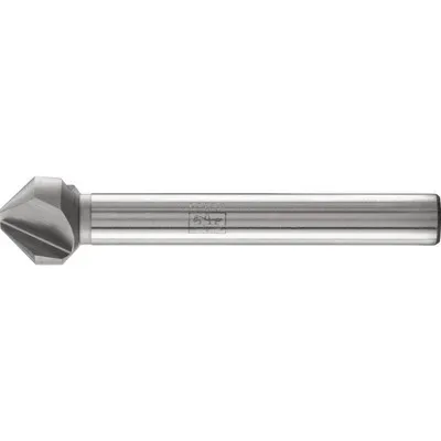 PFERD - HSSE Co5 Kegel-und Entgratsenker 90° Ø 10,4 mm Schaft-Ø 6 mm DIN 335 C mit Ungleichteilung - HaustierPro