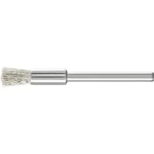 PFERD - Miniatur-Pinselbürste PBU Ø5 mm Schaft-Ø3 mm Edelstahl-Draht-Ø0,10 mit ergonomischem Griff - HaustierPro