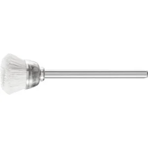 PFERD - Miniatur- Topfbürste TBU Ø18 mm Schaft-Ø3 mm weißes Ziegenhaar Easy-Grip - HaustierPro